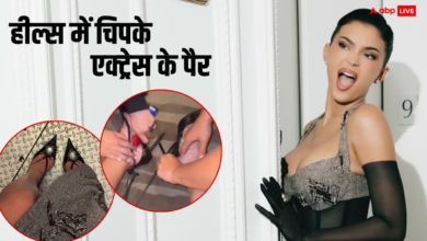 Photo of Watch: Met Gala की हील्स में फंसे काइली जेनर के पैर, दर्द से चीखीं एक्ट्रेस, वीडियो वायरल